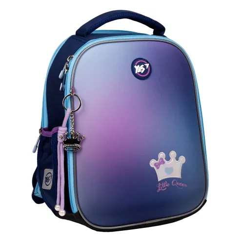 Ортопедичний рюкзак каркасний YES H-100 Little Queen, фіолетовий - Фото№1 Ортопедичний рюкзак каркасний YES H-100 Little Queen, фіолетовий - Фото№1
