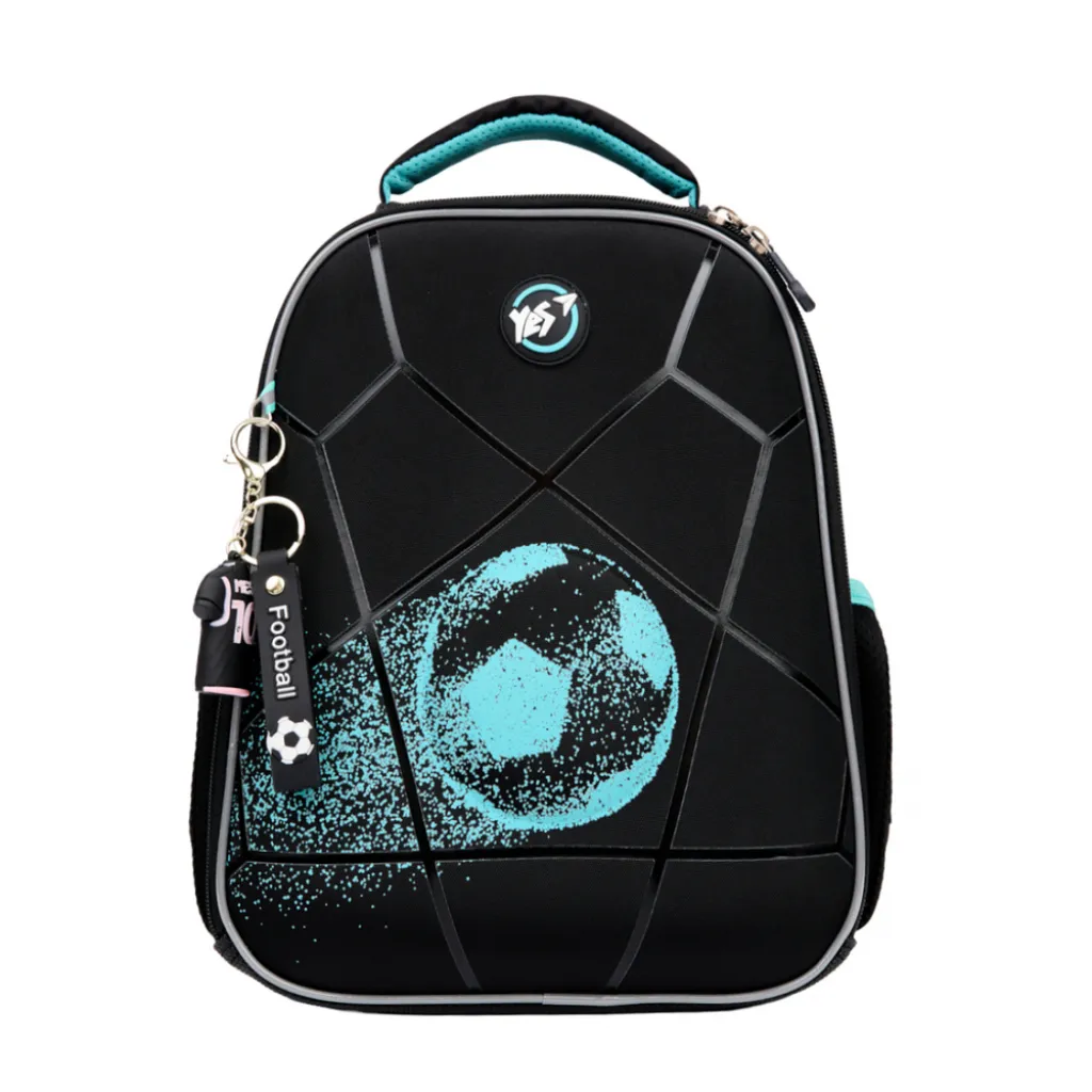 Ортопедичний рюкзак каркасний YES H-100 My Ball, чорний Ортопедичний рюкзак каркасний YES H-100 My Ball, чорний