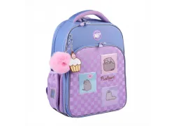 Ортопедичний рюкзак каркасний YES Pusheen Playful S-78, бузковий Ортопедичний рюкзак каркасний YES Pusheen Playful S-78, бузковий