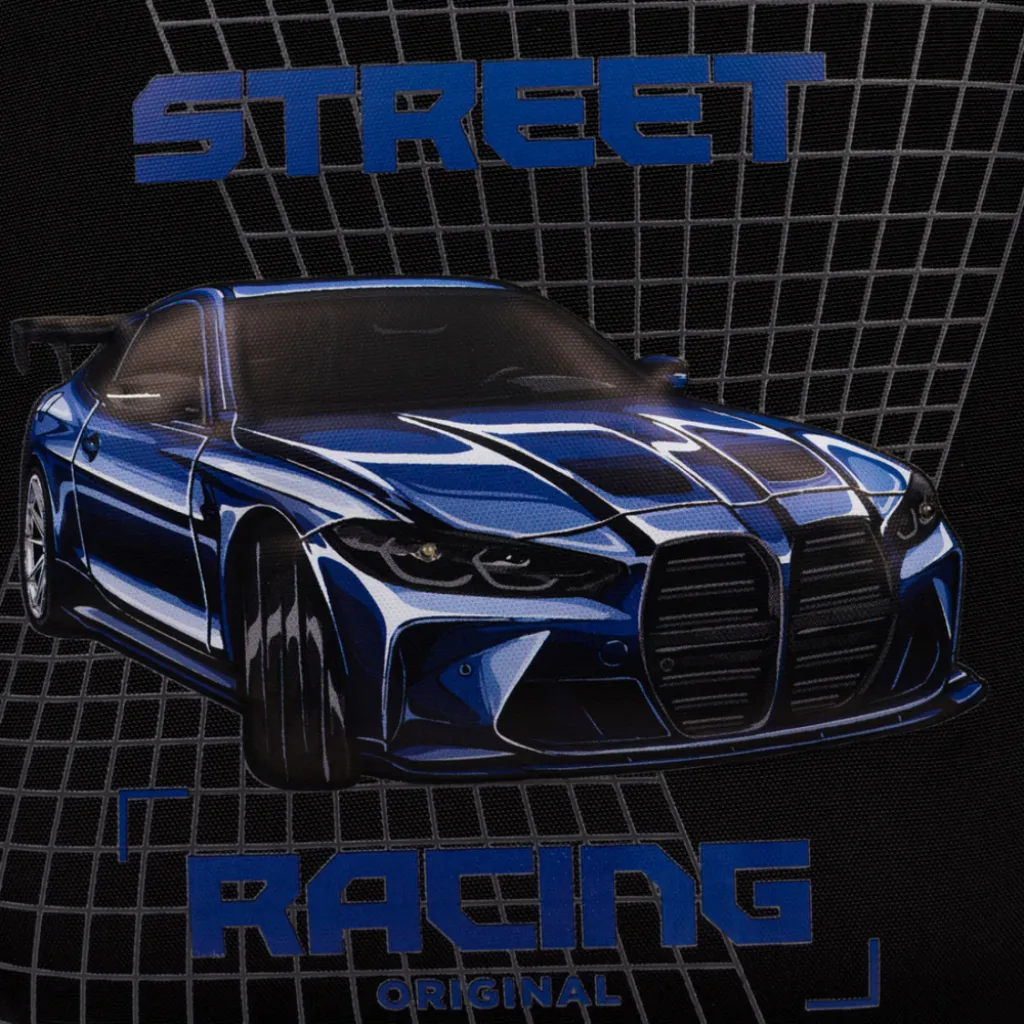 Ортопедический рюкзак каркасный YES H-100 My First Car, черный Ортопедический рюкзак каркасный YES H-100 My First Car, черный