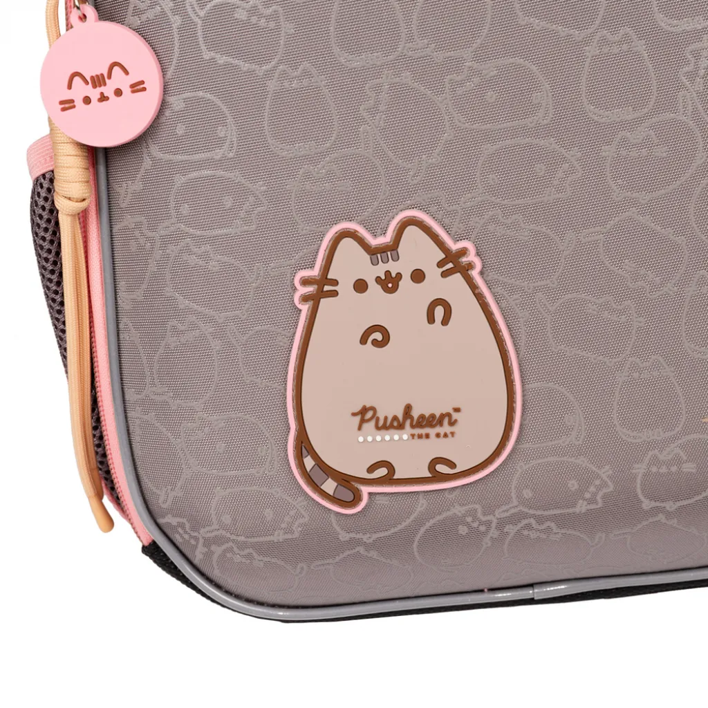 Ортопедичний рюкзак каркасний YES H-100 Pusheen Fatty, рожевий Ортопедичний рюкзак каркасний YES H-100 Pusheen Fatty, рожевий