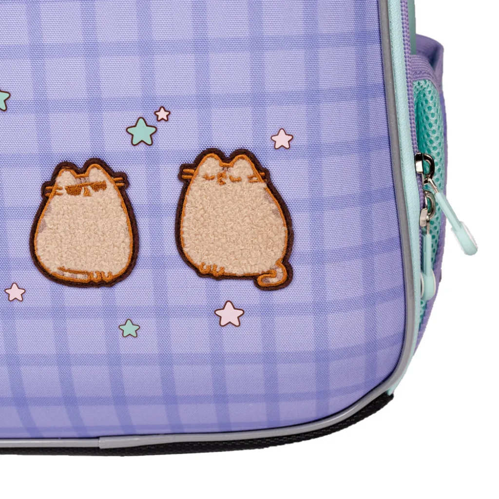 Ортопедичний рюкзак каркасний YES H-100 Pusheen the Cat, бузковий Ортопедичний рюкзак каркасний YES H-100 Pusheen the Cat, бузковий