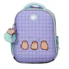 Ортопедичний рюкзак каркасний YES H-100 Pusheen the Cat, бузковий - Фото№4
