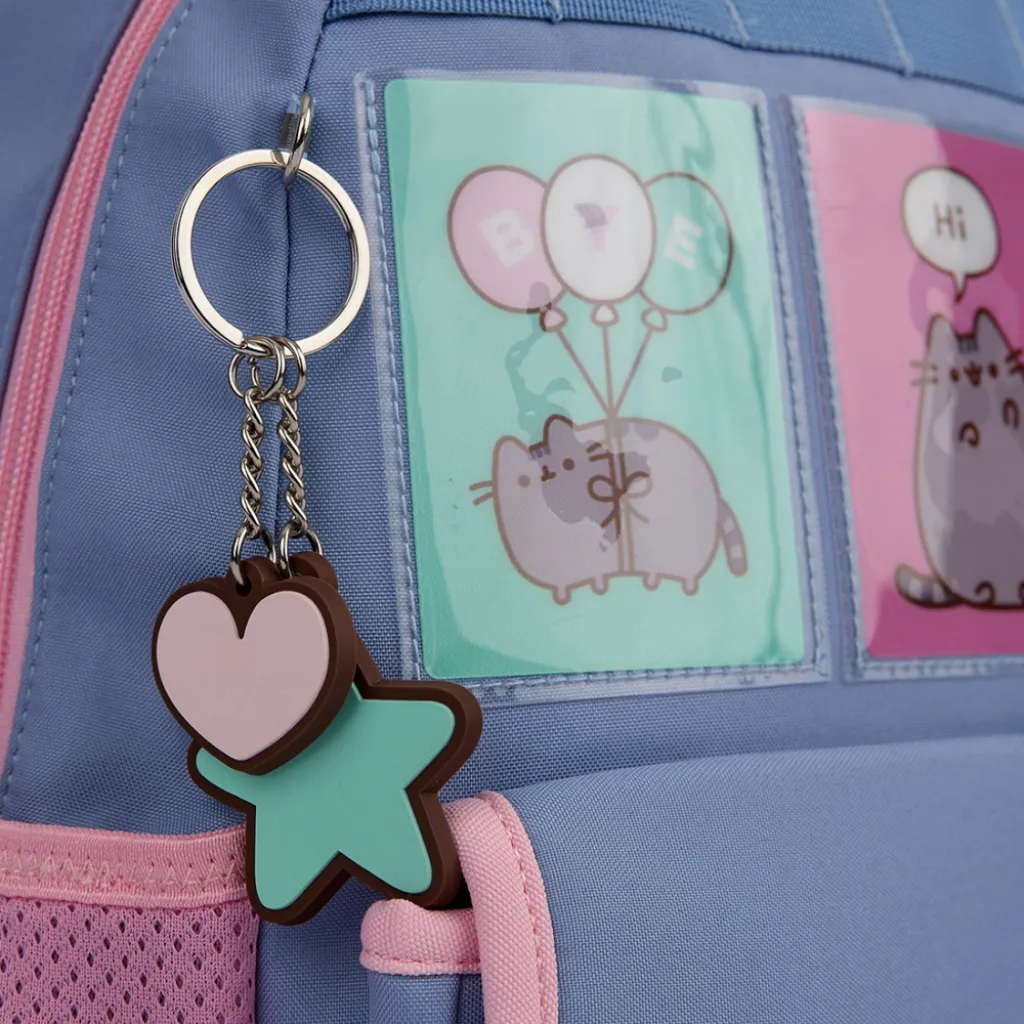 Ортопедичний рюкзак шкільний YES Pusheen Stay Cool S-104, блакитний Ортопедичний рюкзак шкільний YES Pusheen Stay Cool S-104, блакитний