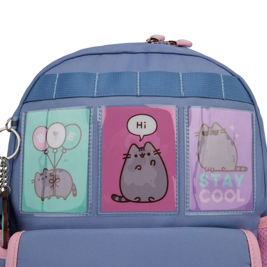 Ортопедичний рюкзак шкільний YES Pusheen Stay Cool S-104, блакитний Ортопедичний рюкзак шкільний YES Pusheen Stay Cool S-104, блакитний