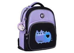 Ортопедичний рюкзак шкільний YES S-91 Pusheen Shiny, бузковий Ортопедичний рюкзак шкільний YES S-91 Pusheen Shiny, бузковий
