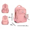 Ортопедичний рюкзак шкільний YES Pusheen Fatty S-108, рожевий - Фото№3