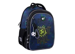 Ортопедичний рюкзак шкільний YES Football Gamer S-111, синій