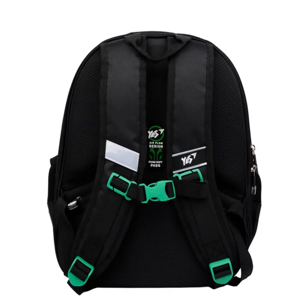 Ортопедический рюкзак школьный YES Football Gamer S-111, синий Ортопедический рюкзак школьный YES Football Gamer S-111, синий