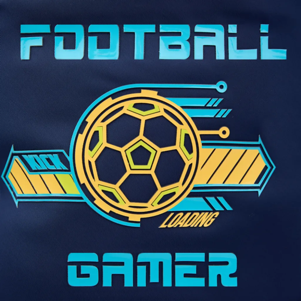 Ортопедический рюкзак школьный YES Football Gamer S-52 Ergo, синий Ортопедический рюкзак школьный YES Football Gamer S-52 Ergo, синий
