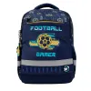 Ортопедический рюкзак школьный YES Football Gamer S-52 Ergo, синий - Фото№4