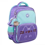 Ортопедичний рюкзак шкільний YES Pusheen the Cat S-72, бузковий