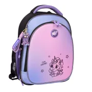 Ортопедичний рюкзак шкільний YES Cute Unicorn S-109, бузковий