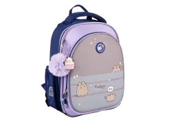 Ортопедичний рюкзак шкільний YES Pusheen Playful S-109, бузковий Ортопедичний рюкзак шкільний YES Pusheen Playful S-109, бузковий