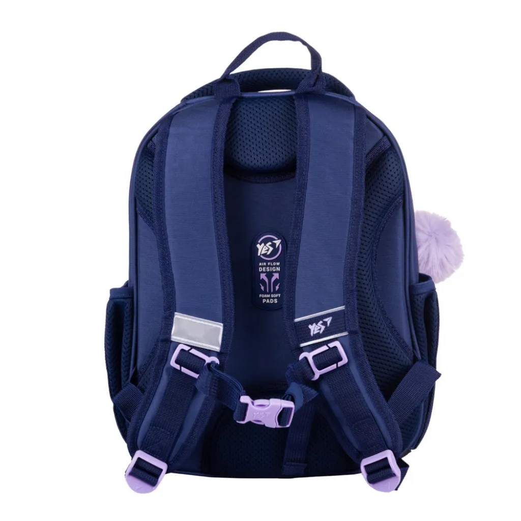 Ортопедичний рюкзак шкільний YES Pusheen Playful S-109, бузковий Ортопедичний рюкзак шкільний YES Pusheen Playful S-109, бузковий