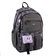 Ортопедичний рюкзак шкільний YES Anime Smiley World TS-43, сірий Ортопедичний рюкзак шкільний YES Anime Smiley World TS-43, сірий