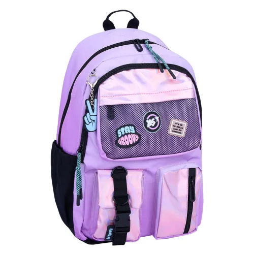 Ортопедичний рюкзак шкільний YES Be Happy TS-43, бузковий - Фото№1 Ортопедичний рюкзак шкільний YES Be Happy TS-43, бузковий - Фото№1