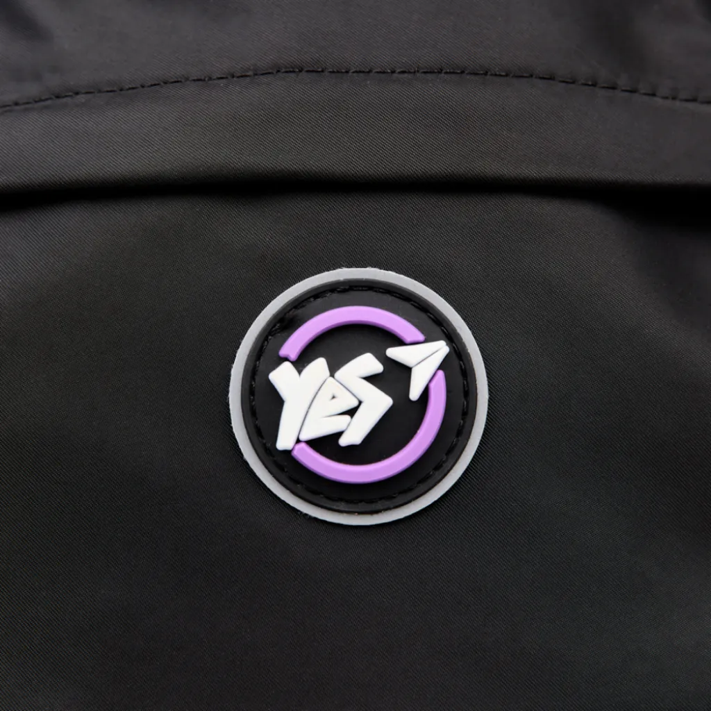 Ортопедичний рюкзак шкільний YES Purple Game TS-43, чорний Ортопедичний рюкзак шкільний YES Purple Game TS-43, чорний