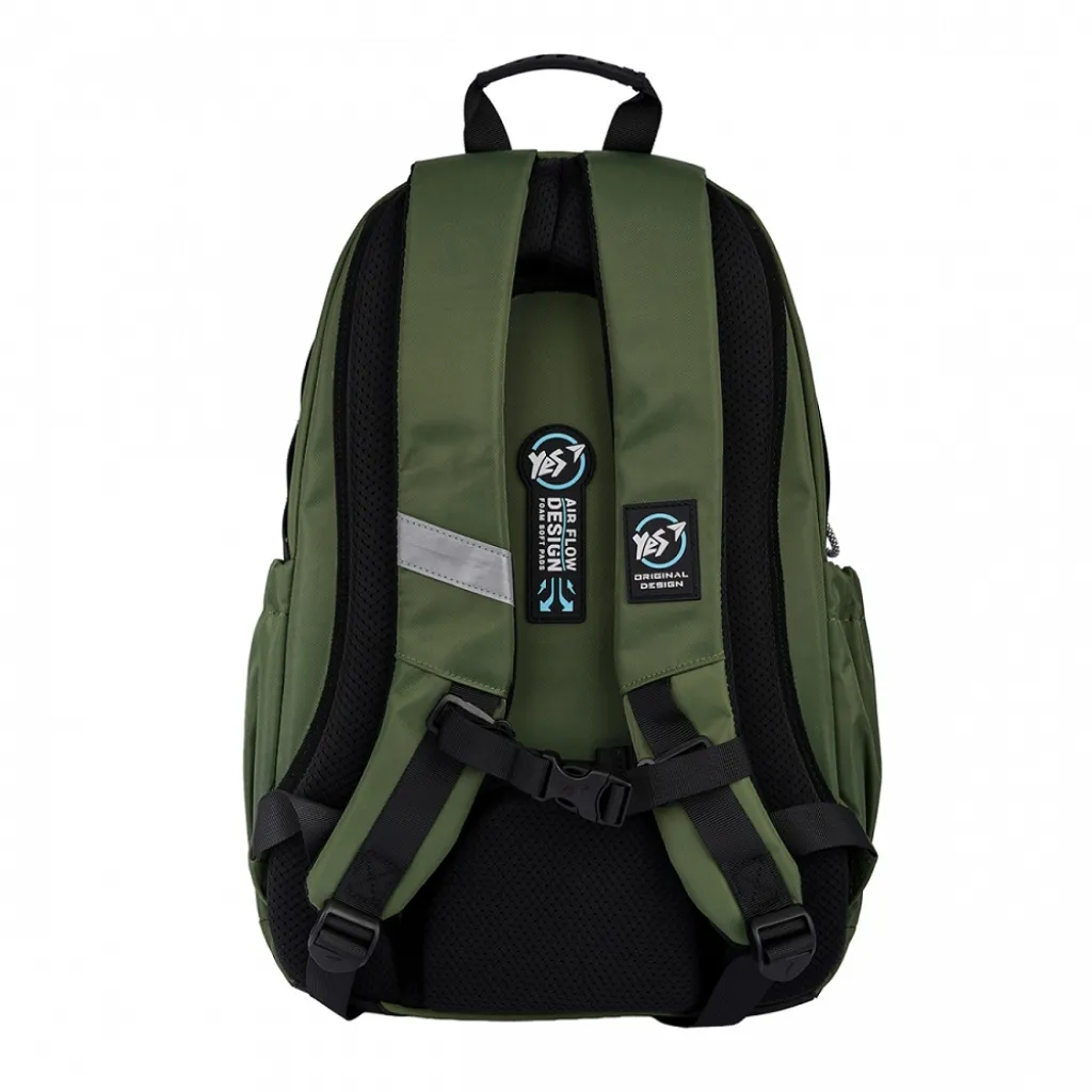 Ортопедический рюкзак школьный YES Urban Style TS-47, хаки Ортопедический рюкзак школьный YES Urban Style TS-47, хаки
