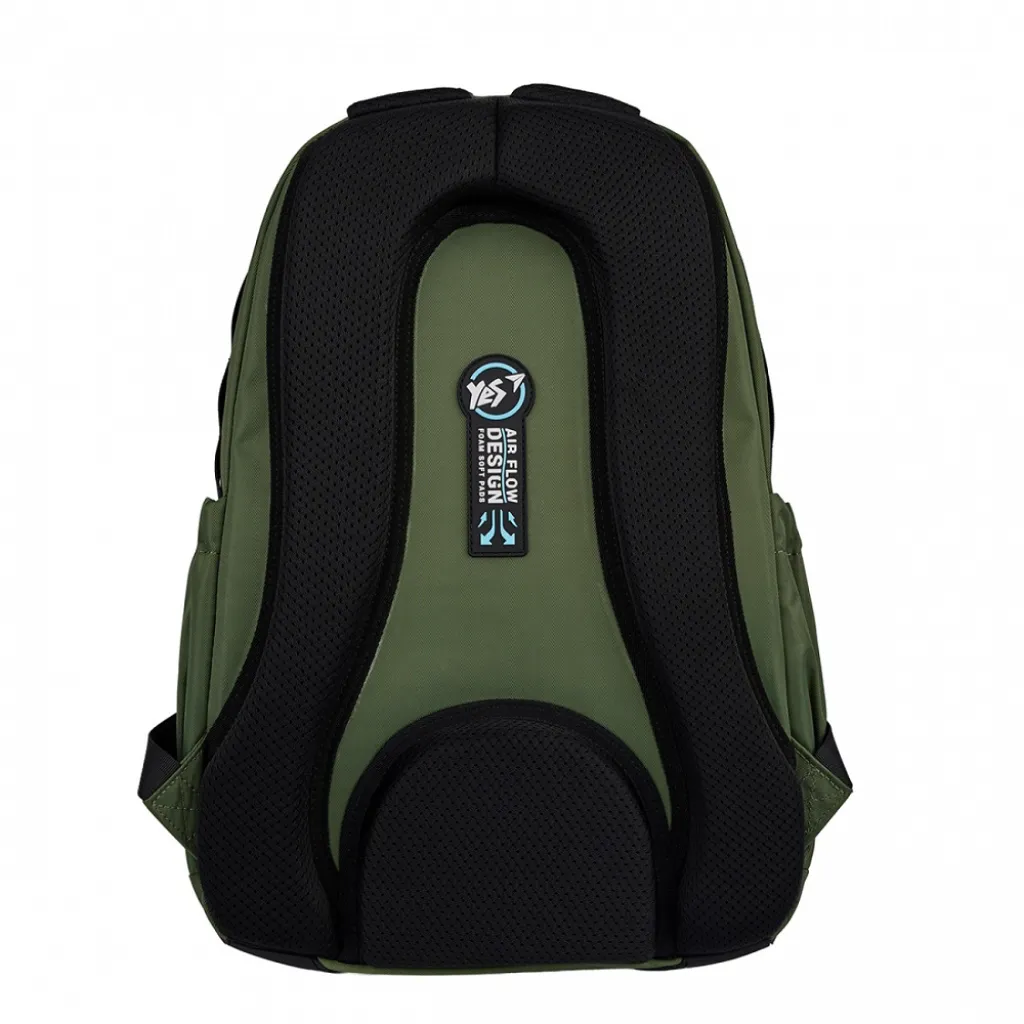 Ортопедический рюкзак школьный YES Urban Style TS-47, хаки Ортопедический рюкзак школьный YES Urban Style TS-47, хаки