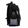 Ортопедический рюкзак школьный YES Extreme Brave TS-48, черный - Фото№6
