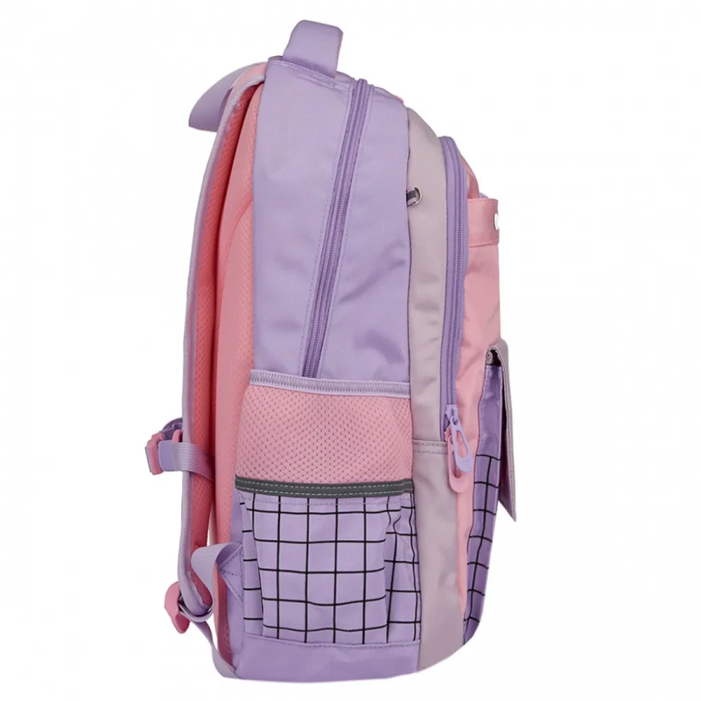 Ортопедический рюкзак школьный YES Favorite Kitty TS-48, розовый
