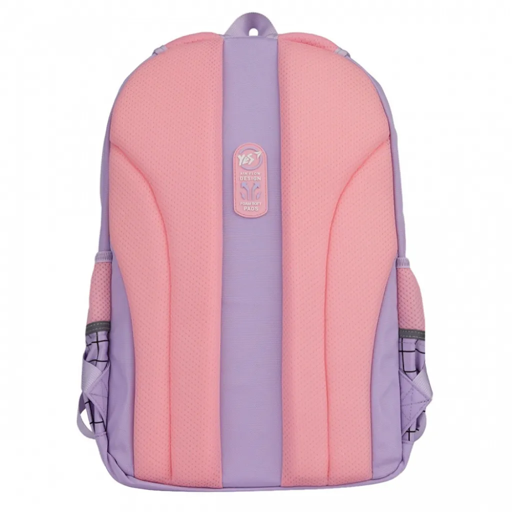 Ортопедический рюкзак школьный YES Favorite Kitty TS-48, розовый