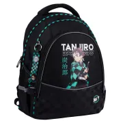Ортопедичний рюкзак шкільний YES Demon Slayer Tanjiro TS-52, чорний Ортопедичний рюкзак шкільний YES Demon Slayer Tanjiro TS-52, чорний