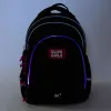 Ортопедичний рюкзак шкільний YES Glance з LED кордом TS-52, чорний - Фото№19