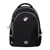 Ортопедичний рюкзак шкільний YES Pink Heart з LED кордом TS-52, чорний - Фото№4