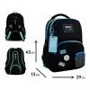 Ортопедический рюкзак школьный YES Hearty TS-57, черный - Фото№3
