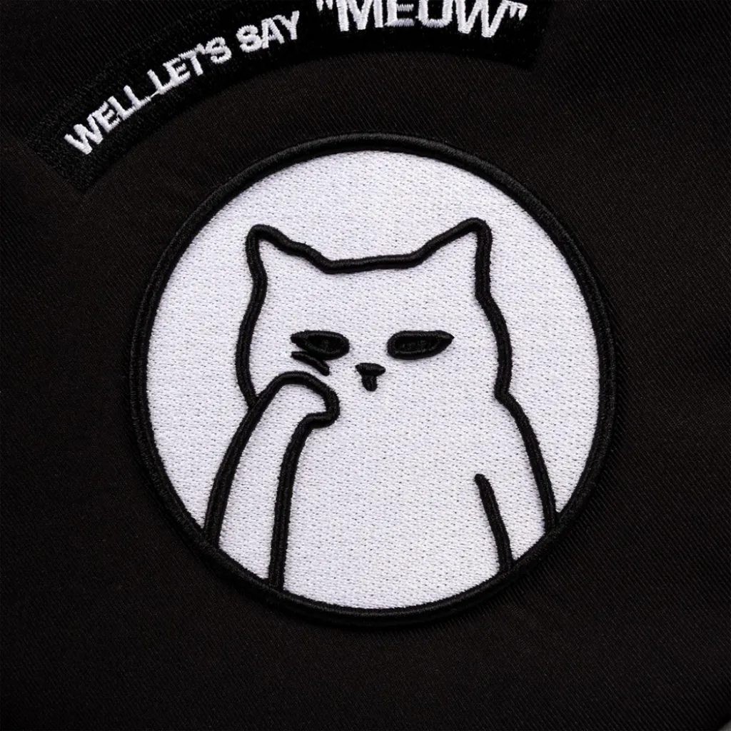 Ортопедический рюкзак школьный YES Sarcastic Cat TS-58, черный Ортопедический рюкзак школьный YES Sarcastic Cat TS-58, черный