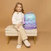 Ортопедичний рюкзак шкільний YES S-52 Ergo Sparkle, бузковий - Фото№19