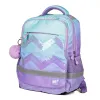 Ортопедичний рюкзак шкільний YES S-52 Ergo Sparkle, бузковий - Фото№4