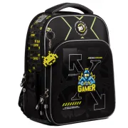 Ортопедичний рюкзак каркасний YES Gamer S-78, чорний