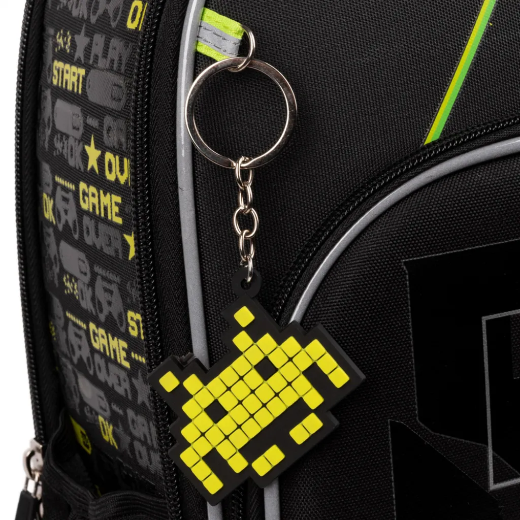 Ортопедичний рюкзак каркасний YES Gamer S-78, чорний Ортопедичний рюкзак каркасний YES Gamer S-78, чорний