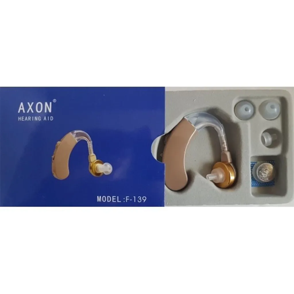 Слуховой аппарат Axon F-139 заушный/усилитель звука Слуховой аппарат Axon F-139 заушный/усилитель звука