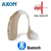 Слуховой аппарат Axon A-360 аккумуляторный заушный с функцией Bluetooth - Фото№7