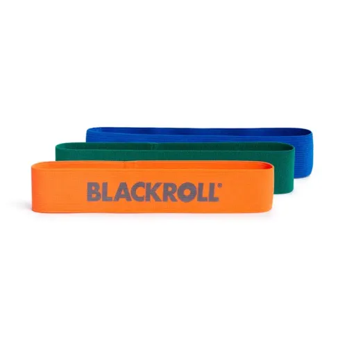 Набір фітнес-еспандерів Blackroll Loop Band Set x3, синій/зелений/помаранчевий - Фото№1 Набір фітнес-еспандерів Blackroll Loop Band Set x3, синій/зелений/помаранчевий - Фото№1