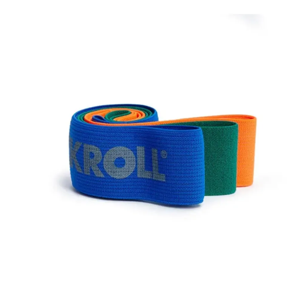 Набір фітнес-еспандерів Blackroll Loop Band Set x3, синій/зелений/помаранчевий Набір фітнес-еспандерів Blackroll Loop Band Set x3, синій/зелений/помаранчевий