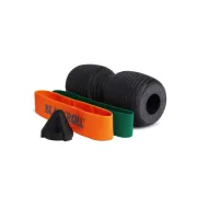 Масажний набір Blackroll Knee Box, чорний/зелений/помаранчевий