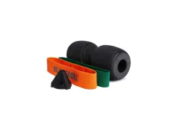Массажный набор Blackroll Knee Box, черный/зеленый/оранжевый Массажный набор Blackroll Knee Box, черный/зеленый/оранжевый