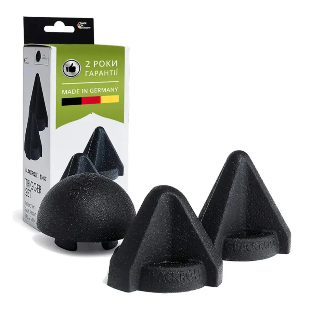Набор массажеров Blackroll Trigger Set, черный Набор массажеров Blackroll Trigger Set, черный