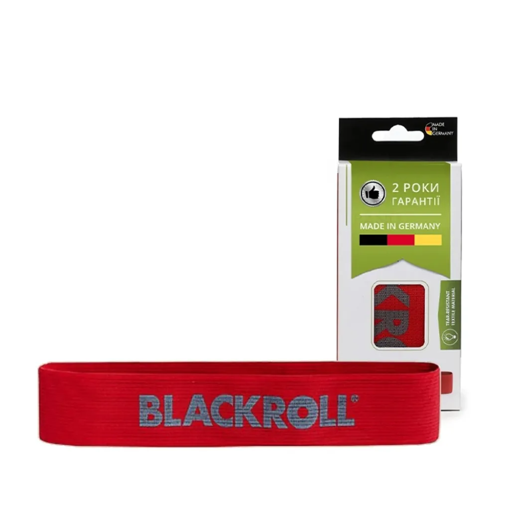 Фітнес еспандер Blackroll Loop Band, червоний Фітнес еспандер Blackroll Loop Band, червоний