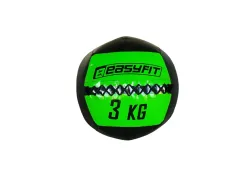 Медичний м'яч EasyFit Wall Ball (медбол, волболл) EF-WB-03, 3 кг Медичний м'яч EasyFit Wall Ball (медбол, волболл) EF-WB-03, 3 кг
