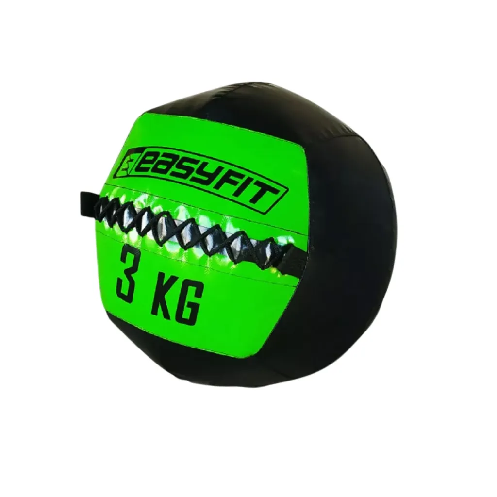 Медичний м'яч EasyFit Wall Ball (медбол, волболл) EF-WB-03, 3 кг Медичний м'яч EasyFit Wall Ball (медбол, волболл) EF-WB-03, 3 кг