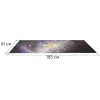Коврик для йоги EasyFit Light VioletMoon (замша-каучук) EF-1926-3, фиолетовый - Фото№5