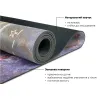 Коврик для йоги EasyFit Light VioletMoon (замша-каучук) EF-1926-3, фиолетовый - Фото№9