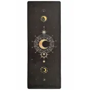 Килимок для йоги EasyFit BlueMoon (замша-каучук) EF-1926-2, чорний Килимок для йоги EasyFit BlueMoon (замша-каучук) EF-1926-2, чорний