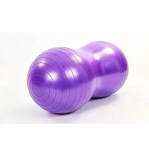 М'яч для фітнеса EasyFit Peanut 45х90 см (фітбол горіх-арахіс) EF-3022-V, фіолетовий - Фото№1 М'яч для фітнеса EasyFit Peanut 45х90 см (фітбол горіх-арахіс) EF-3022-V, фіолетовий - Фото№1